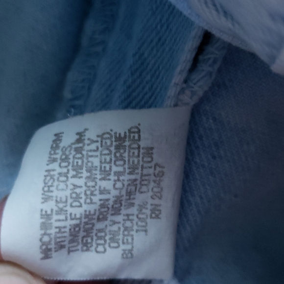 Chic 90's Vintage High Waist Womens Jean Shorts 30" Waist X 9-1/2" Inseam Length - Picture 9 of 11